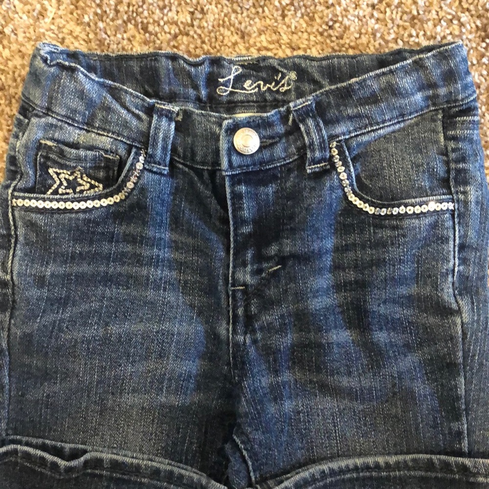 Levi’s 24m Girls Denim with Sequins